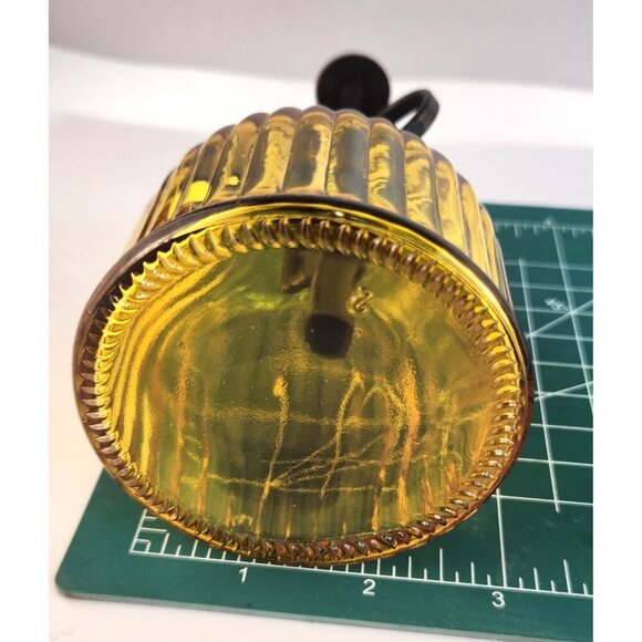 Yellow Gold Glass Mister Spray Bottle With Pump works for Plant , Hair, Crafts 6 - Picture 3 of 8